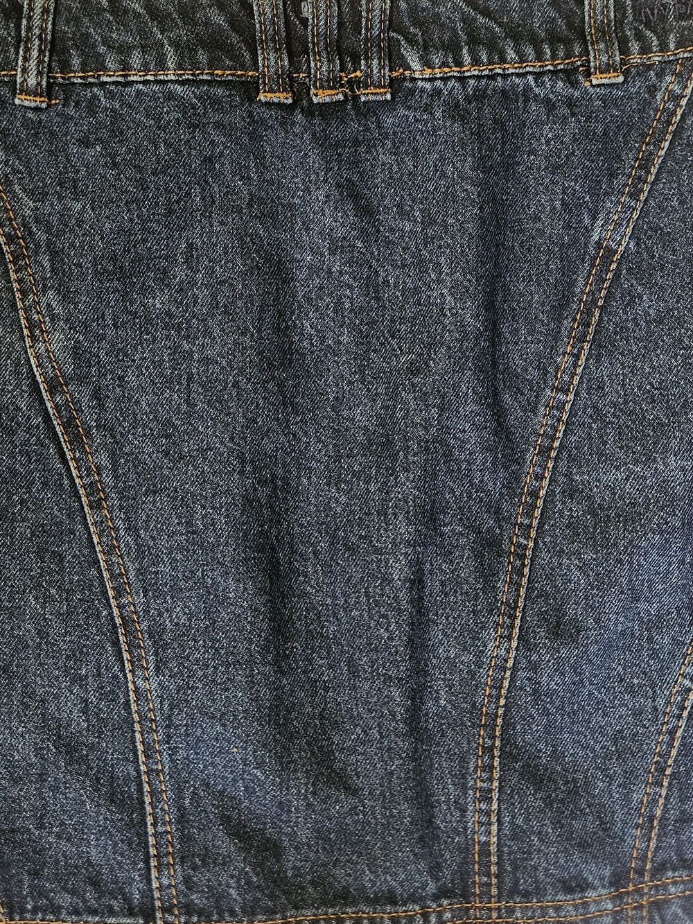 IVY PARK Rodeo Denim Button-Front Mini Skirt - Picture 6 of 6